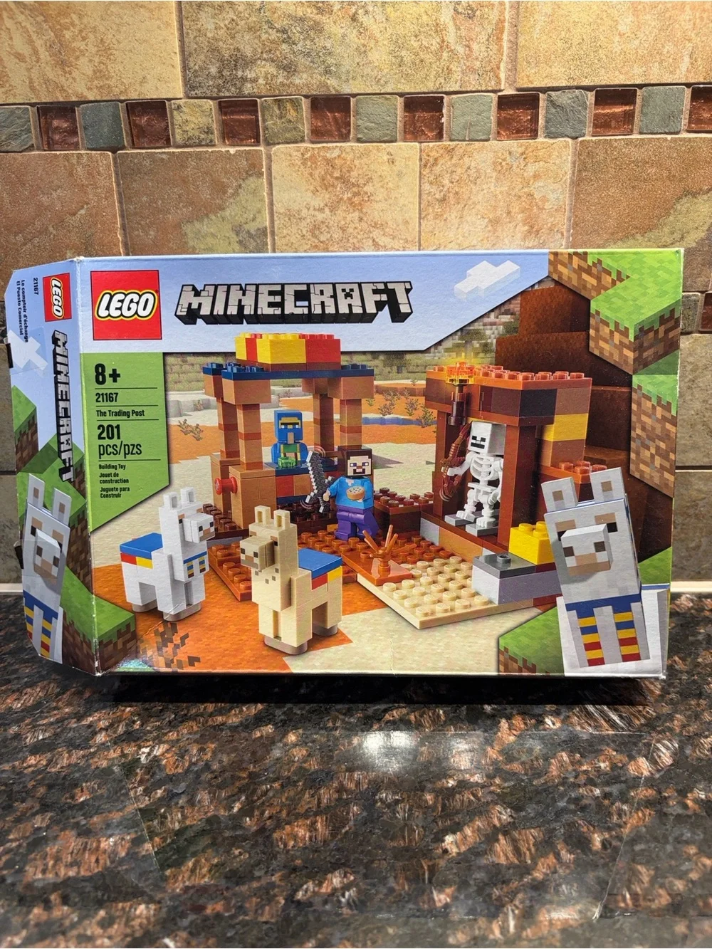 Lego minecraft set